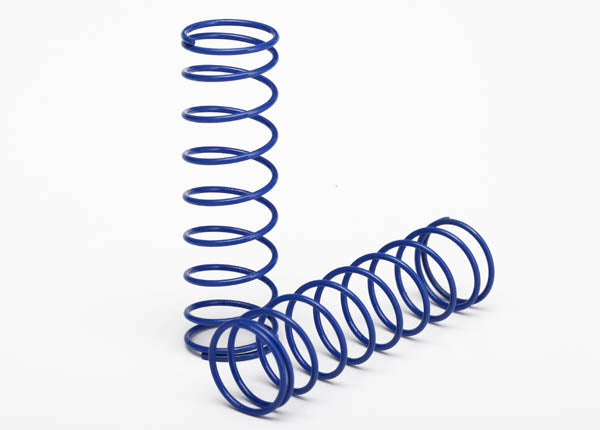 Traxxas 3758T Springs, Front (blue) (2) - TRA3758T
