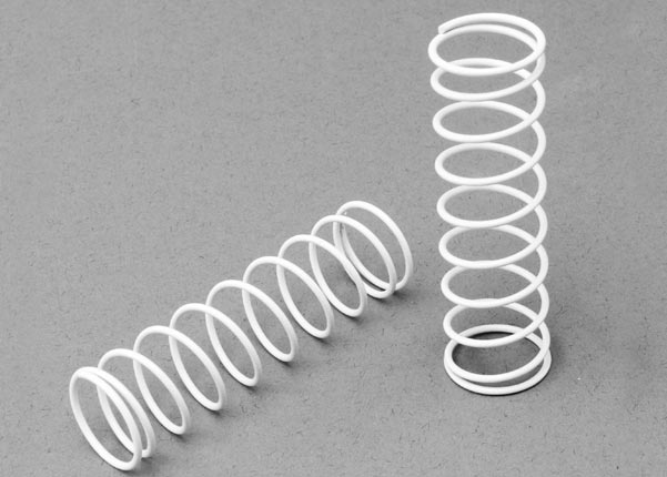 Traxxas 3758X Springs, Front (white) (2) - TRA3758X