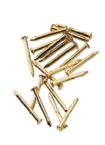 House Works Brass 6mm Pin Nail 100pc/pkg - 38-1128