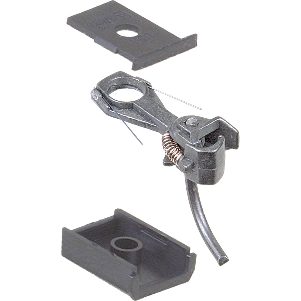 Kadee #143 Whisker(R) Self-Centering Metal Knuckle Couplers - Kit - Magne-Matic(R) -- Short 1/4" Centerset Shank w/#242 Draft Gear Boxes 2 Pair - 380-143
