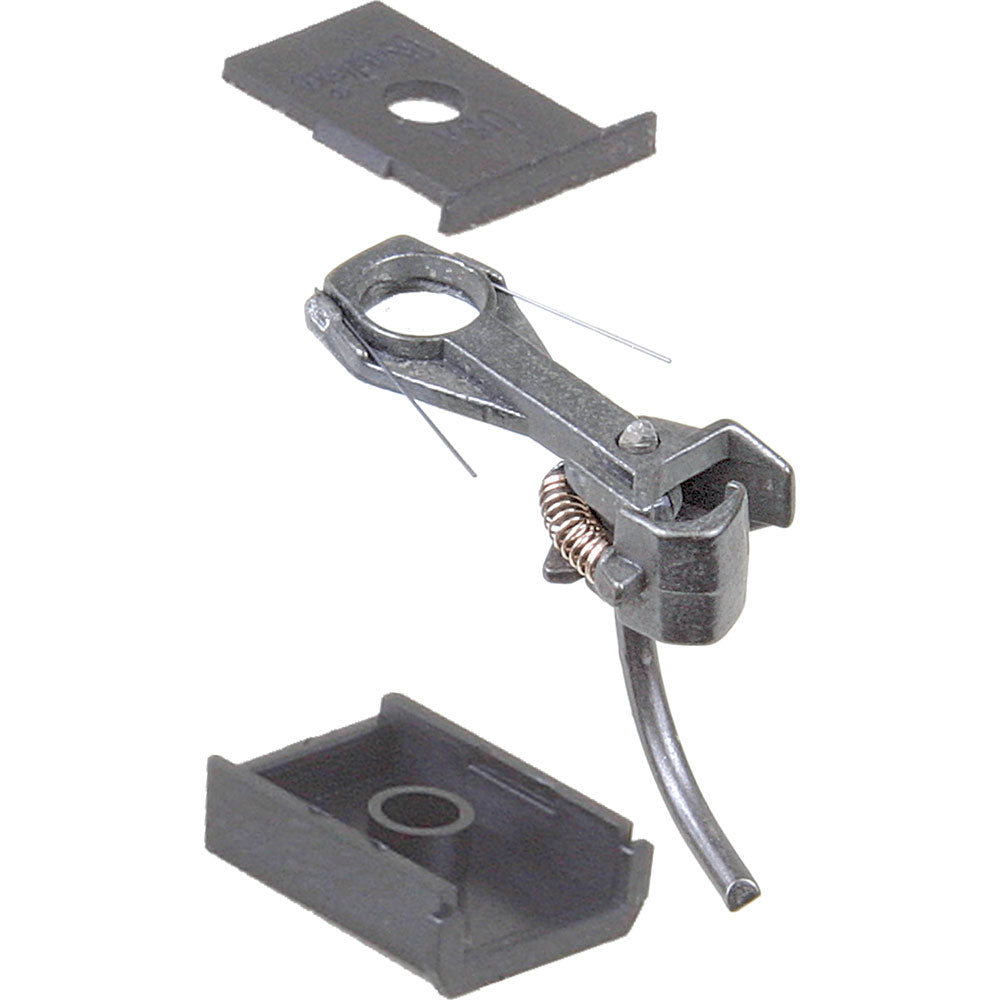 Kadee #145 Whisker(R) Self-Centering Metal Knuckle Couplers - Kit - Magne-Matic(R) -- Short 1/4" Overset Shank w/#242 Draft Gear Boxes - 2 Pairs - 380-145