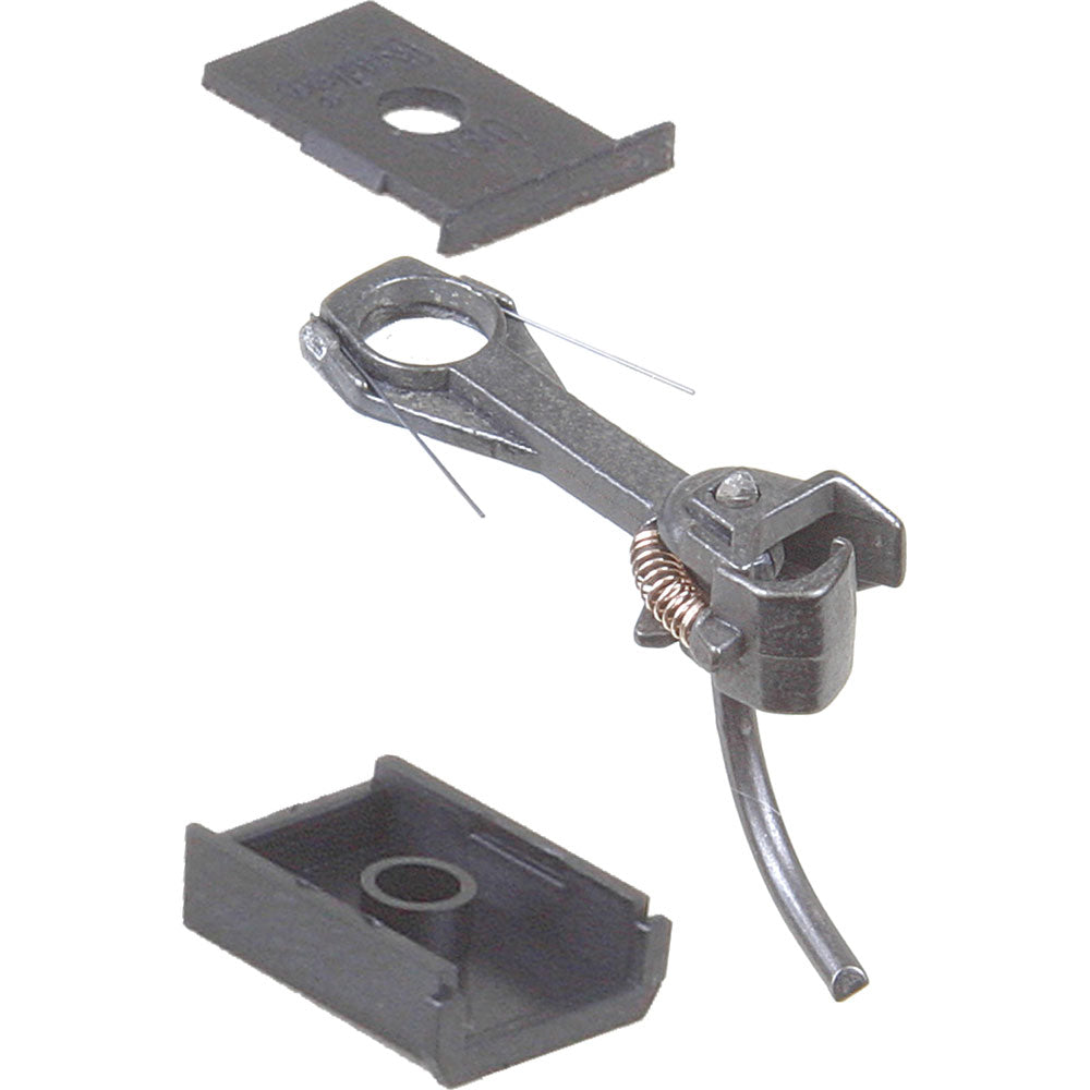 Kadee #146 Whisker(R) Self-Centering Metal Knuckle Couplers - Kit - Magne-Matic(R) -- Long 25/64" Centerset Shank w/#242 Draft Gear Boxes 2 Pair - 380-146