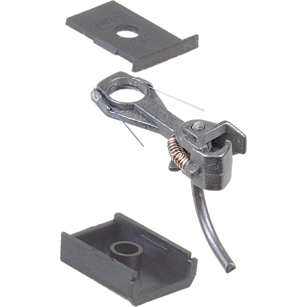 Kadee #148 Whisker(R) Self-Centering Metal Knuckle Couplers - Kit - Magne-Matic(R) -- Medium 9/32" Centerset Shank w/#242 Draft Gear Boxes 2 Pair - 380-148