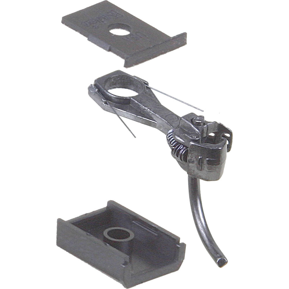 Kadee #149 Whisker(R) Self-Centering Metal Knuckle Couplers - Kit - Magne-Matic(R) -- Long 25/64" Overset Shank with #242 Draft Gear Boxes - 2 Pair - 380-149