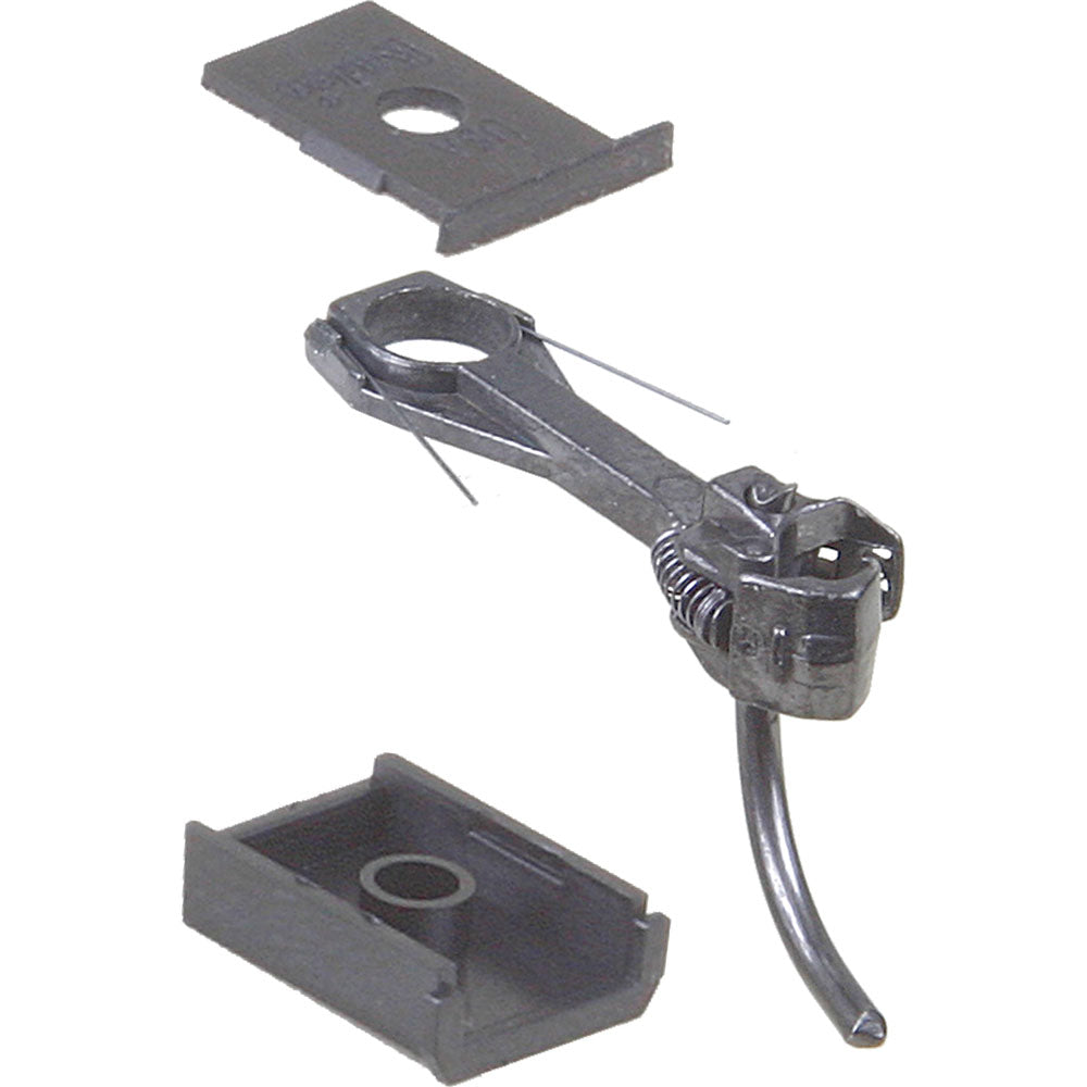 Kadee #156 Whisker(R) Scale Self-Centering Knuckle Couplers - Kit - Magne-Matic(R) -- Long 25/64" Centerset Shank with #242 Draft Gear Boxes - 2 Pairs - 380-156