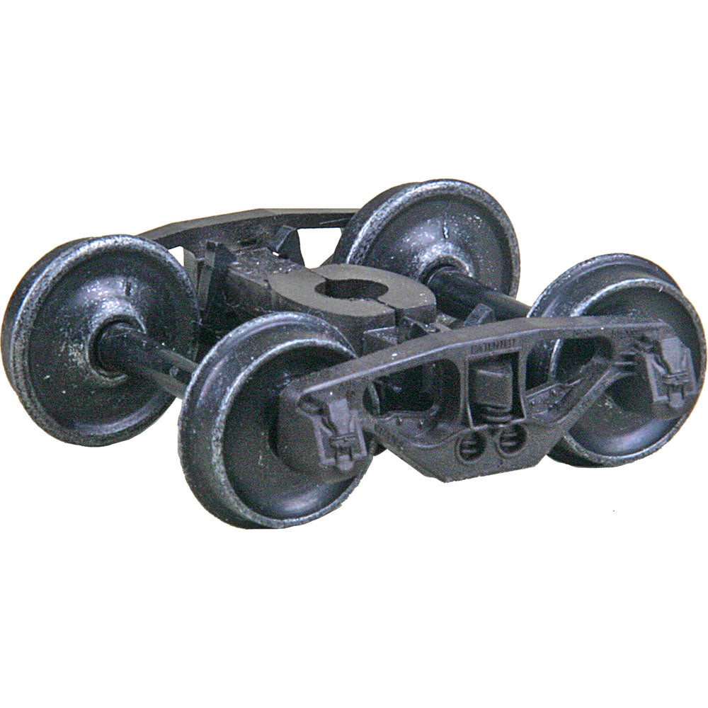 Kadee National Type B-1 50-Ton Self-Centering HGC Trucks -- Code 88 (.088") 33" Smooth-Back RP-25 Wheels 1 Pair - 380-1568