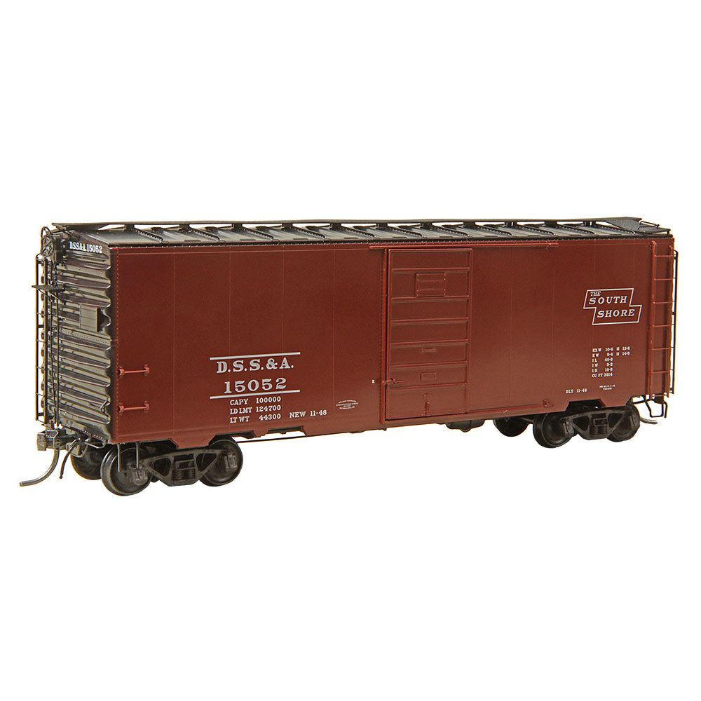 Pullman-Standard PS-1 40' Boxcar - Ready to Run -- Duluth, South Shore & Atlantic #15052
