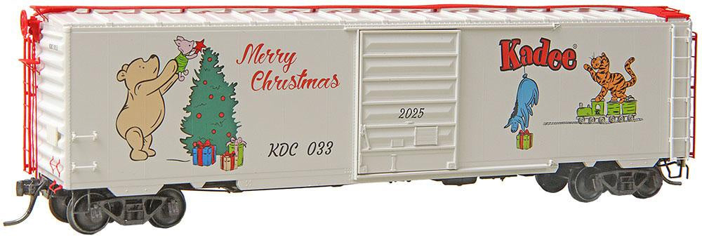 Kadee 6933 HO Winnie-the-Pooh and Friends 2025 Christmas Car