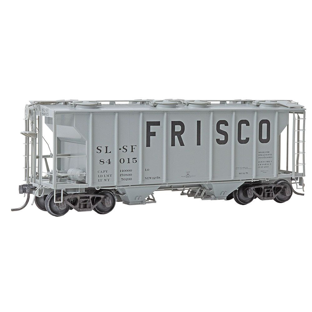 Kadee #8054 HO Scale St. Louis-San Francisco SLSF #84015 - RTR PS-2 Two Bay Hopper