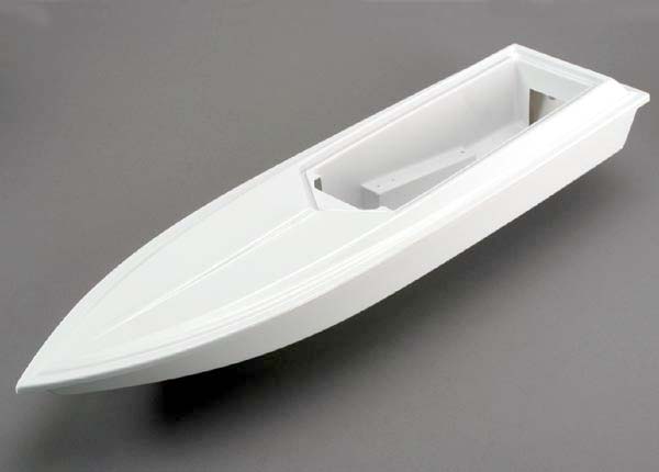 Traxxas 3811 Hull & Lower deck assembly with foam flotation - TRA3811