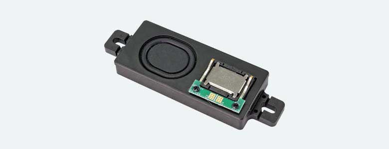 ESU - Loksound Rectangular Speaker with Enclosure -- 8 Ohm, 15/16 x 2-5/32 x 11/32" 24 x 55 x 8.6mm