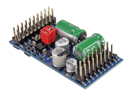 LokSound 5 L Sound and DCC Control Decoder -- Pinheader Mount with Adapter, No Sound File -  Ready for Download