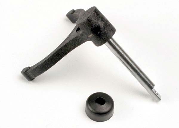 Traxxas 3989 Shift fork shaft assembly/ shift shaft seal - TRA3989