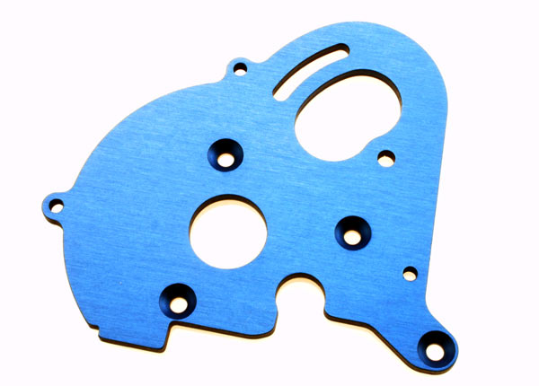 Traxxas 3997X Plate, Motor (for single Motor installation, use gear cover #3977R) - TRA3997X