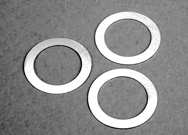 Traxxas 4029 Gaskets, head (aluminum) (2) - TRA4029