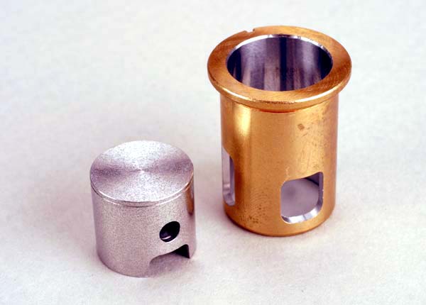 Traxxas 4030 Cylinder sleeve / piston (w / oil ring ) (matched set) - TRA4030