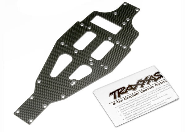 Traxxas 4322X Lower Chassis , graphite - TRA4322X