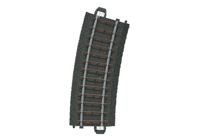 Marklin 24115 3-Rail C Track -- R1 Curve 14-3/16"  36cm Radius, 15-Degree