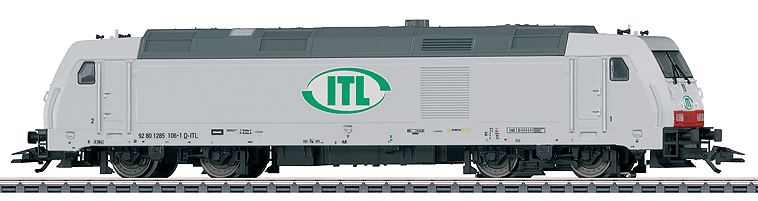 Marklin Exclusive Class 285 Bombardier Traxx Diesel - Digital &amp; Sound Equipped -- CB Rail/ITL (Era VI, white, gray) - 441-36653