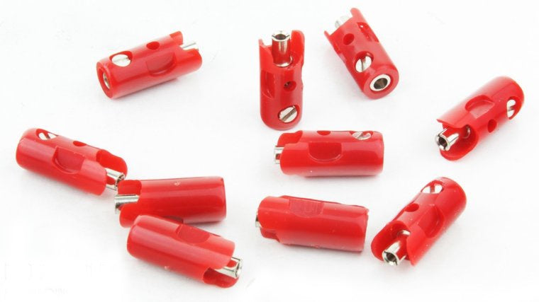 Marklin New Style Sockets pkg(10) -- Red