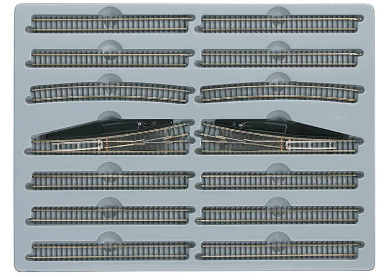 Marklin 8190 Z E-Extension Set w/Manual Turnouts