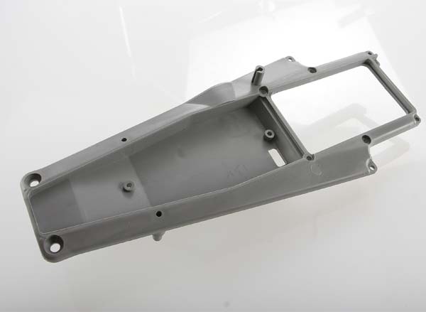 Traxxas 4431A Upper Chassis deck (grey), composite - TRA4431A