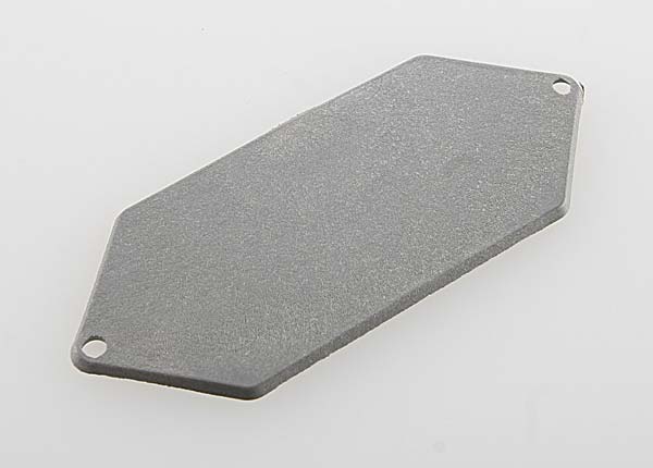 Traxxas 4433A Mounting Plate , receiver (grey) - TRA4433A