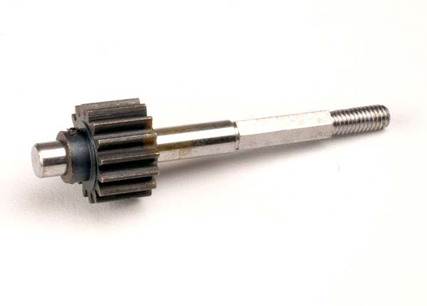 Traxxas 4493 drive gear (16-tooth)/ slipper shaft - TRA4493