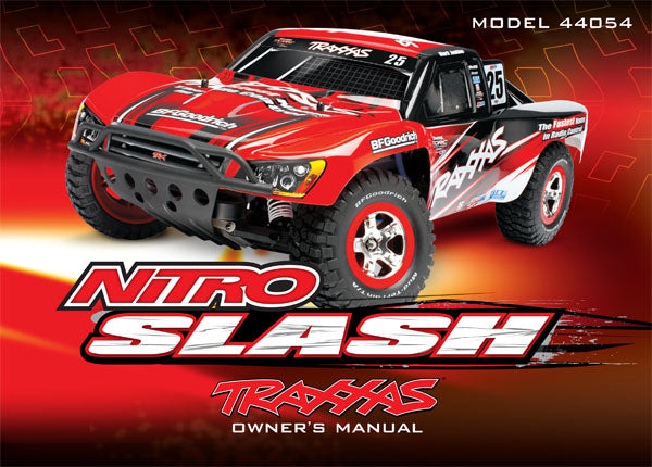 Traxxas 4498 Owner's Manual, Nitro Slash