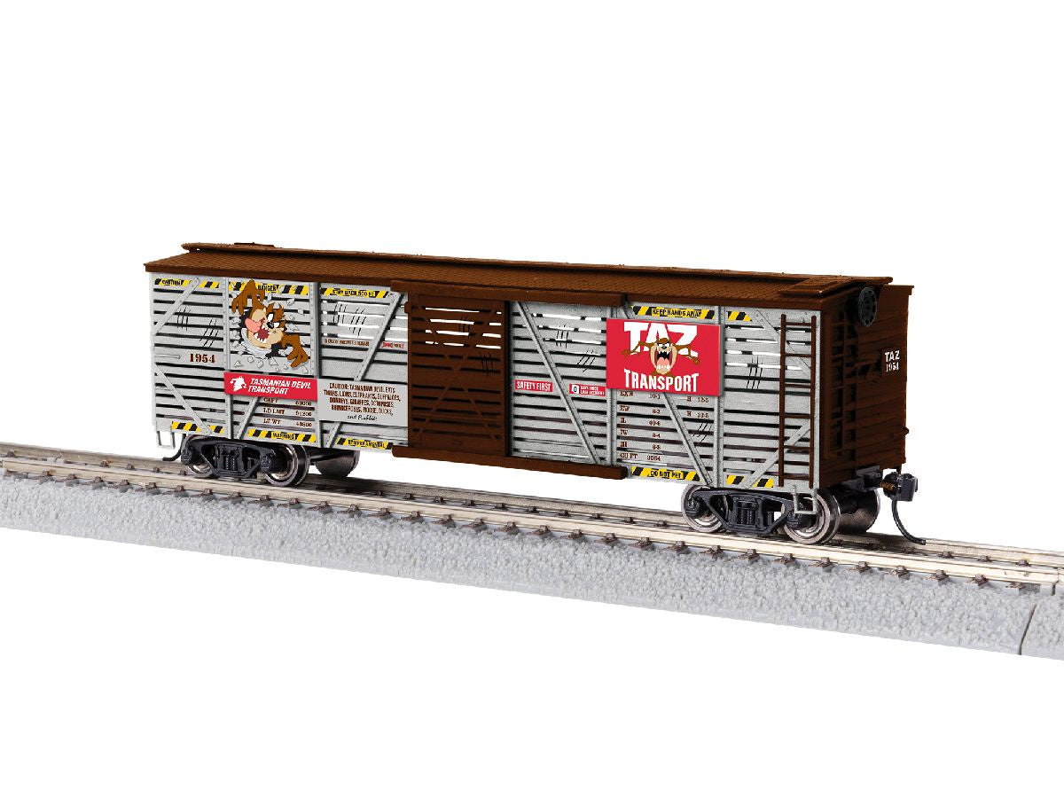 Lionel HO 2654200 40' Stock Car w/Sounds - Ready to Run -- Looney Tunes Tasmanian Devil