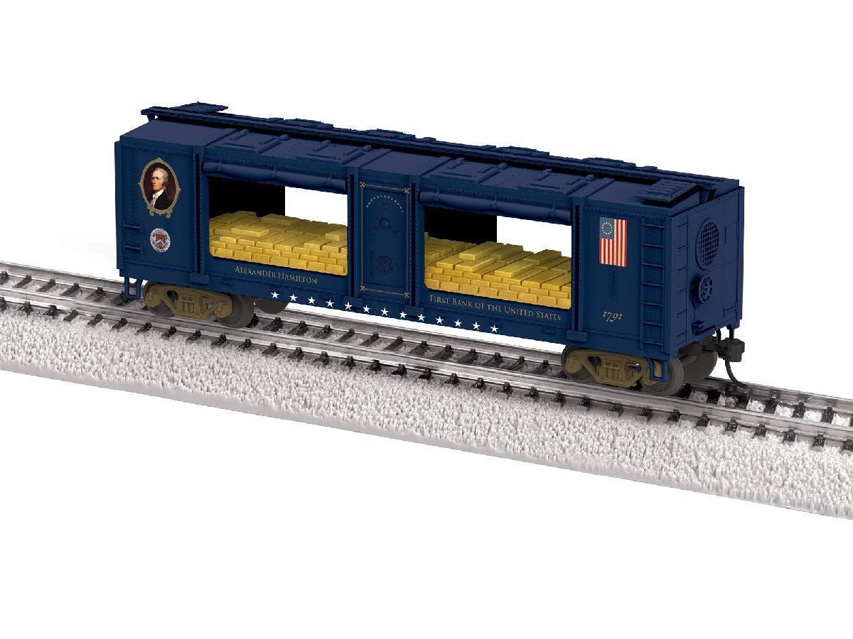 Lionel HO 2654270 Mint Car - Ready to Run -- First Bank of the United States #1791 (blue)