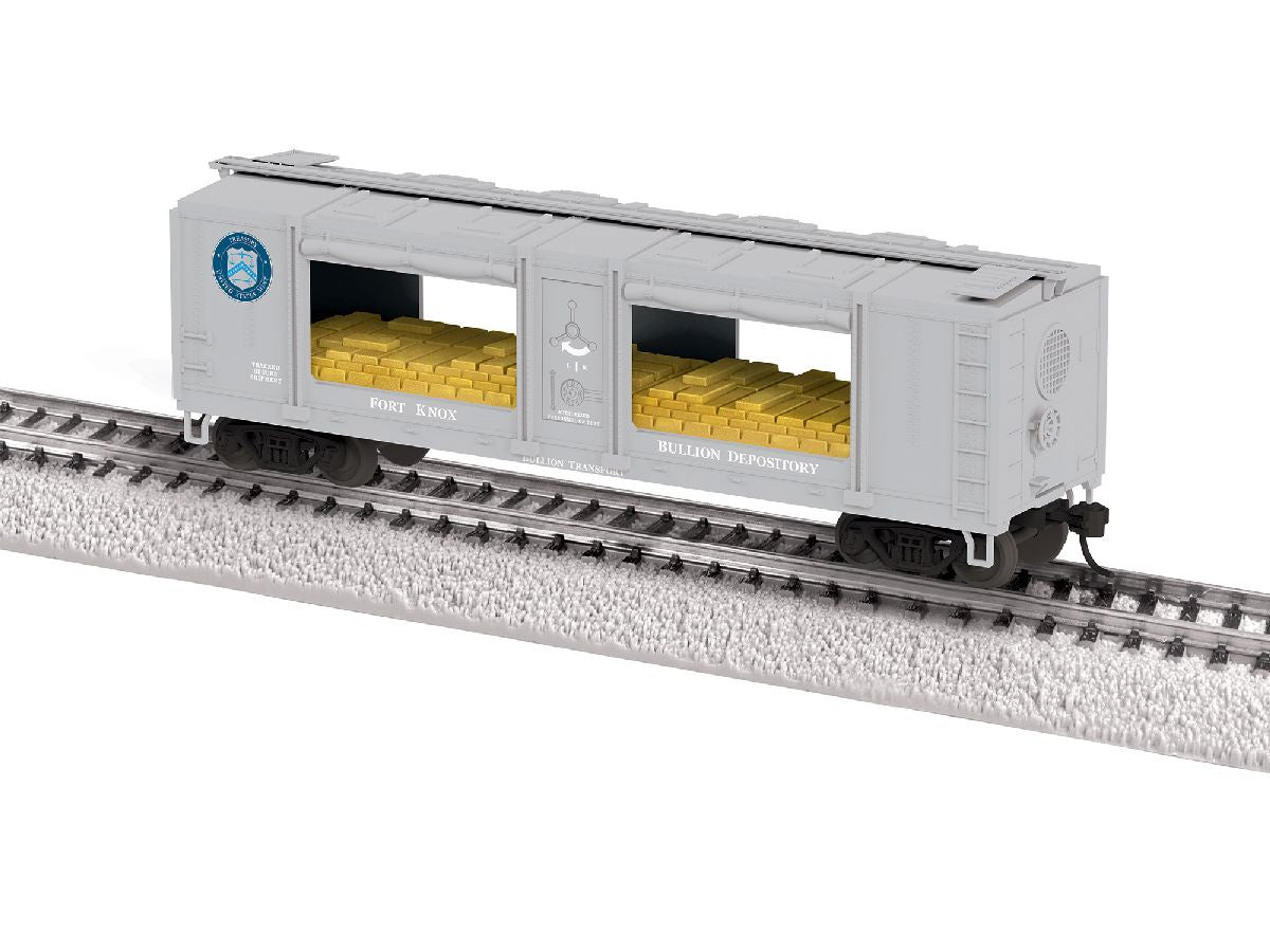 Lionel HO 2654280 Mint Car - Ready to Run -- Fort Knox (gray, blue)