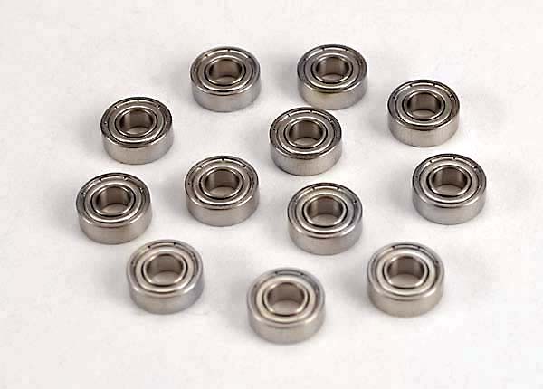 Traxxas 4710 Ball bearings (5x11x4mm) (12) - TRA4710