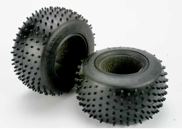 Traxxas 4790R Tires, Spiked 2.2 (R(2) (Soft Compound) w/Inserts