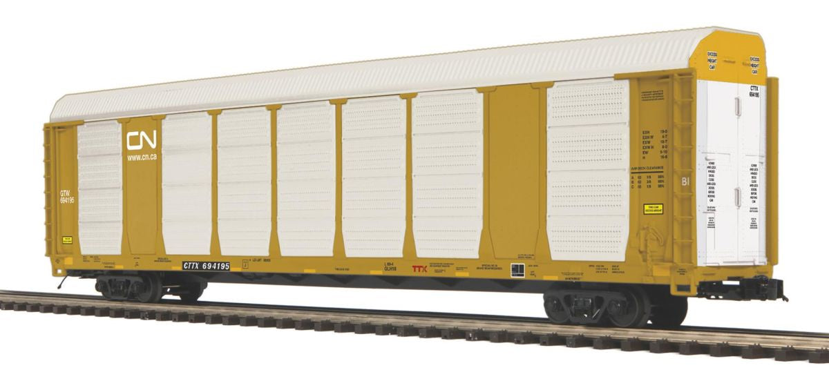 MTH O CN Corrugated Auto Carrier