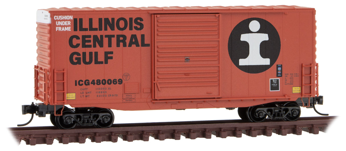 Micro-Trains N 40' HY-CUBE BOX CAR - ICG #480069 - 489-10100150