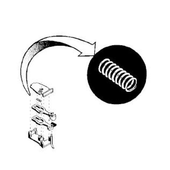Micro-Trains N Centering Springs -- For #1023/25 Couplers pkg(12)