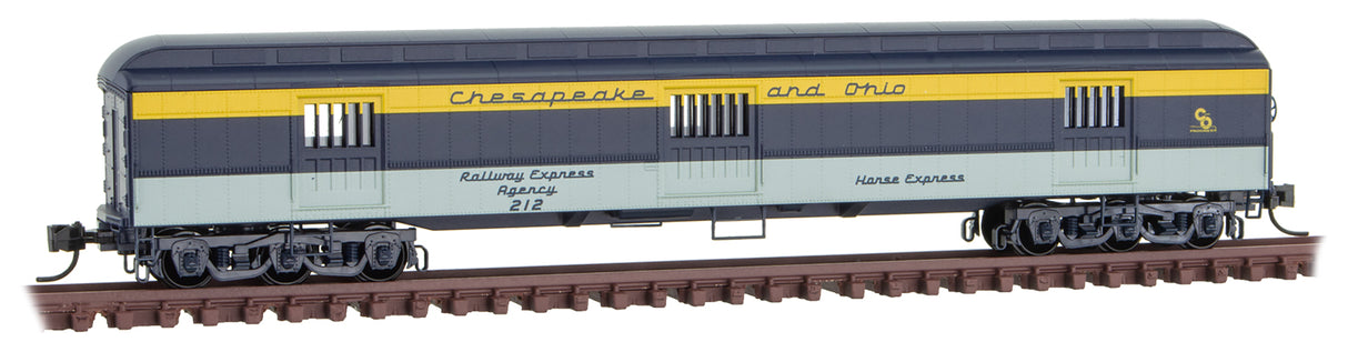 Micro-Trains N C&O 70' HEAVYWEIGHT HORSE CAR - 489-14900410
