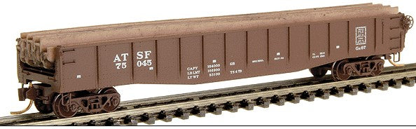 Micro-Trains 489-4600080 50' Gondola w/Fishbelly Sides & - 489-4600080