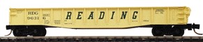 Micro-Trains 489-46370 50' Gondola w/Fishbelly Sides & - 489-46370
