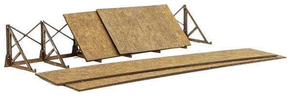 Micro-Trains Gondola Rack Brace Load 2-Pack - Laser Cut Kit -- Fits 52' Gondola (#489-4600000 Series) - 489-49994002