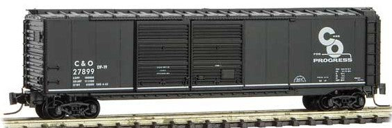 Micro-Trains Z 50' STD BOX C&O #27899 - 489-50600362