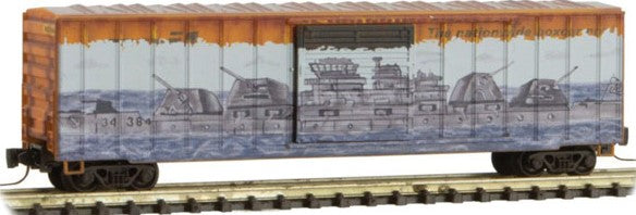 Micro-Trains Z RAILBOX - GRAFFITI - 'PERAL HARBOR' - 489-51044016