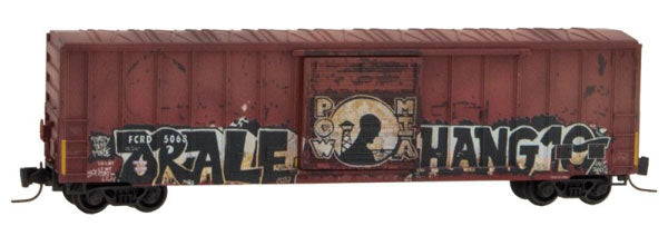 Micro-Trains 489-51044270 50' Rib-Side Single-Door Boxcar - 489-51044270