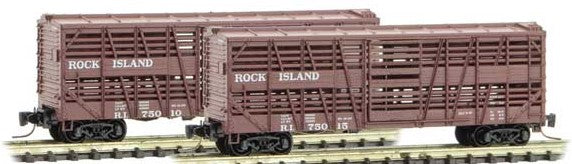 Micro-Trains Z 40' DESPATCH STOCK CAR - RI #75015 - 489-52000252
