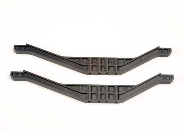 Traxxas 4923 Chassis Braces, Lower (2) (black) - TRA4923