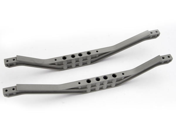 Traxxas 4923A Chassis Braces , Lower (2) (grey) - TRA4923A