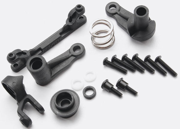 Traxxas 4945 Steering Bellcranks/ Servo saver/ Servo saver spring/ Servo spring retainer (requires 5x11mm BB (2)) - TRA4945