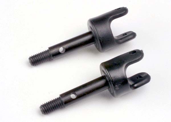Traxxas 4953X Stub axles (heavy duty) (2) - TRA4953X
