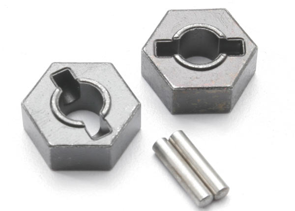 Traxxas 4954R Wheel hubs, Hex (steel) - TRA4954R